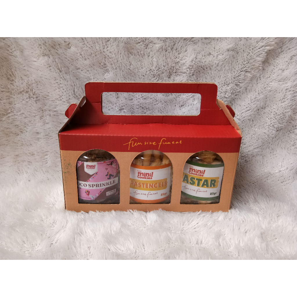

HAMPER MINI BY INA COOKIES | KUE KERING INA COOKIES KEMASAN KECIL GABLE