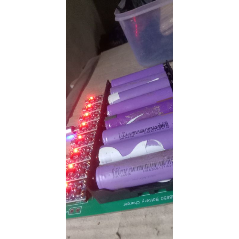 batre bekas laptop 18650 12pcs