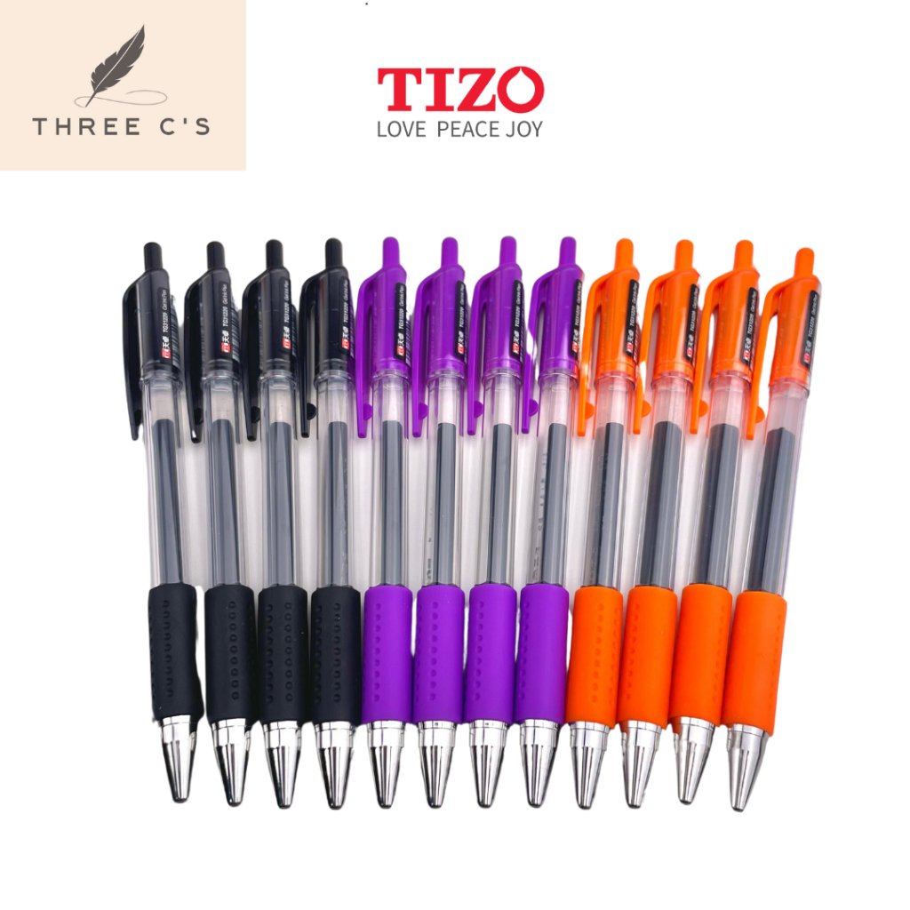 

Pulpen Pena Semi Gel Pen Hitam 0.5 1 Pack 12pcs DEBOZZ