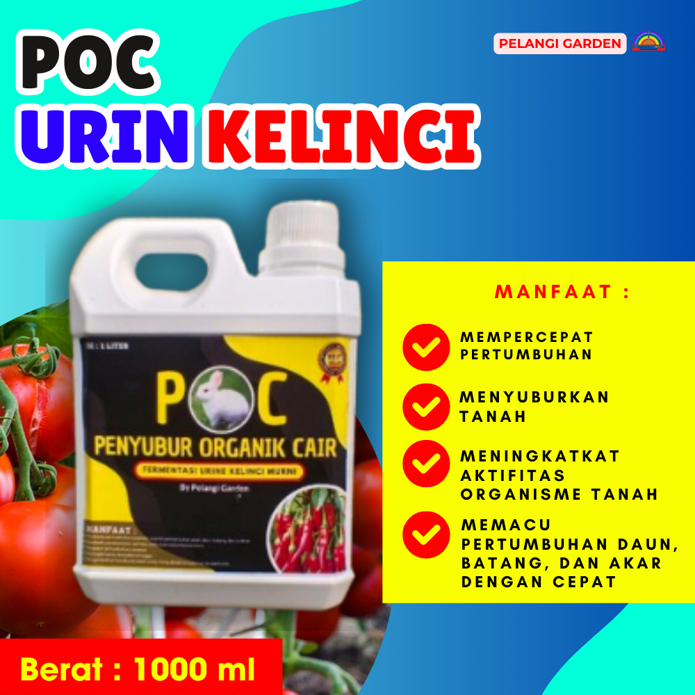 TERLARIS... Poc Urine Kelinci Fermentasi