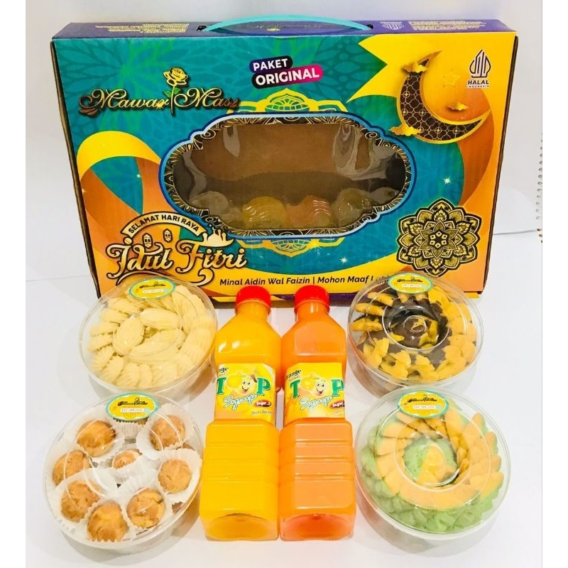 

Kue Lebaran Sirup Duo Mawar Mas 4 Toples