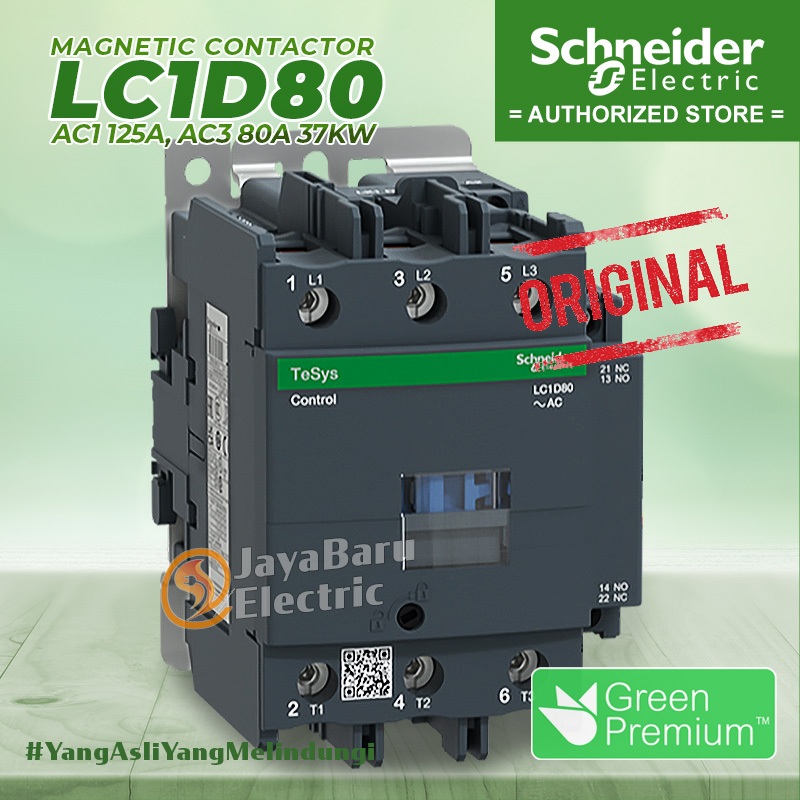 Kontaktor Contactor Schneider LC1D80 24V 42V 48V 110V 220V 380V LC1D80B7 LC1D80D7 LC1D80E7 LC1D80F7 