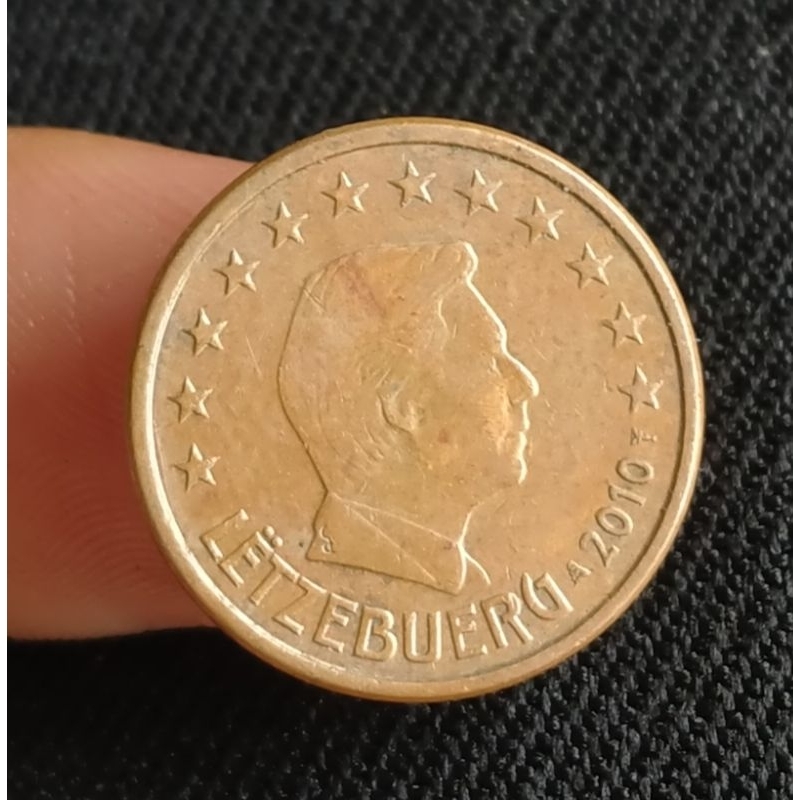 Koin Luxembourg 1 Euro cent Henri I