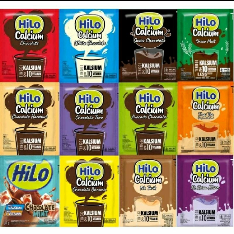 

Hilo Choco Malt / Taro / Chocolate 1 Renceng