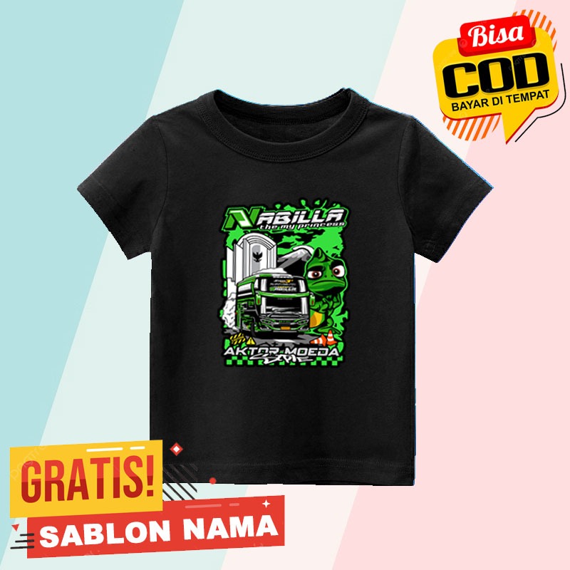 Kaos Anak Nabila / Baju Anak Laki Laki & Perempuan Nabila