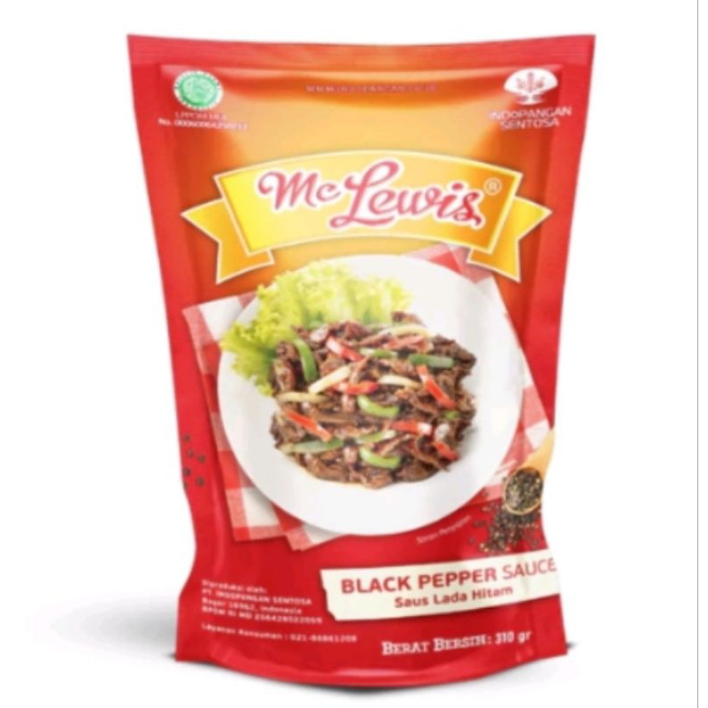 

Mc Lewis Black pepper 310 gr