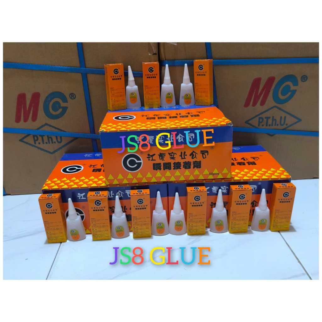 

JS8 GLUE O LEM KOREA ORIGINAL 19GR 500 PCS