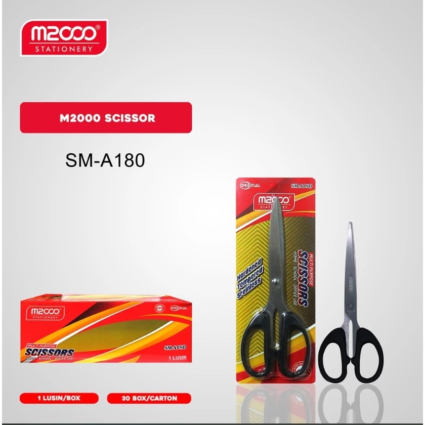 

BTM | 1Pack Gunting Stainless Besar M2000/ Gunting Kertas Besar Montana/ Gunting Kertas Berkualitas
