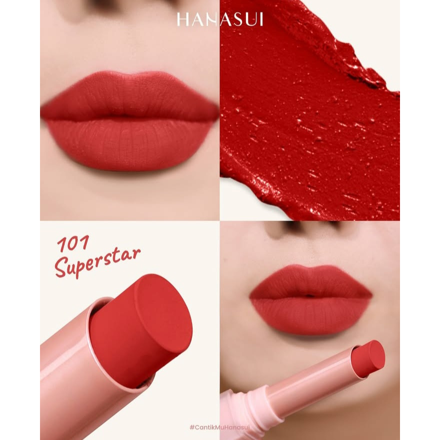 Hanasui Mattedorable Lipstik