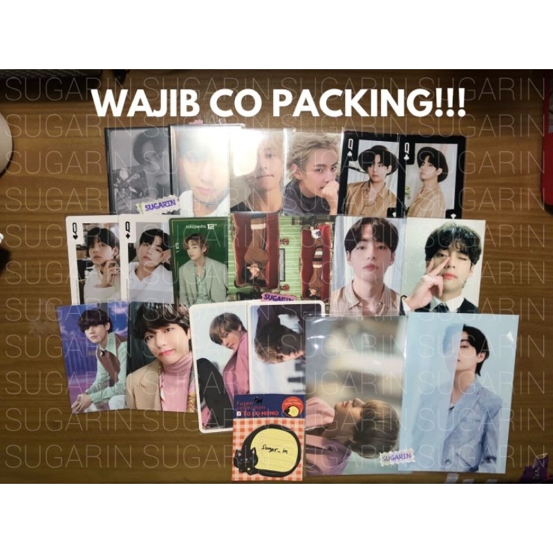 [READY STOCK] OFFICIAL PHOTOCARD MPC V/KIM TAEHYUNG/KTH BTS TAEZOOM TAEPUTIH DICON BE PROOF LAYOVER 