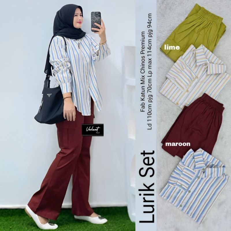 ARSHAD / LURIK SET ORI VALENT BAJU WANITA MURAH
