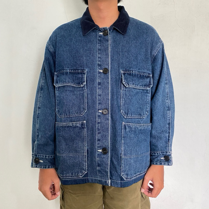 Studio Tomboy Denim chore jacket