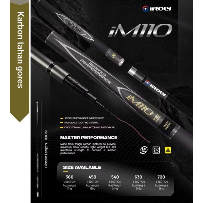 Tegek/engkel Iroly IM110 High Performance