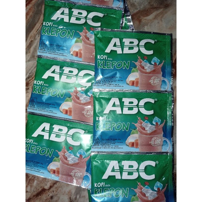 

ABC Klepon 10 Sachet-Coffee Instant-Kopi Rasa Klepon