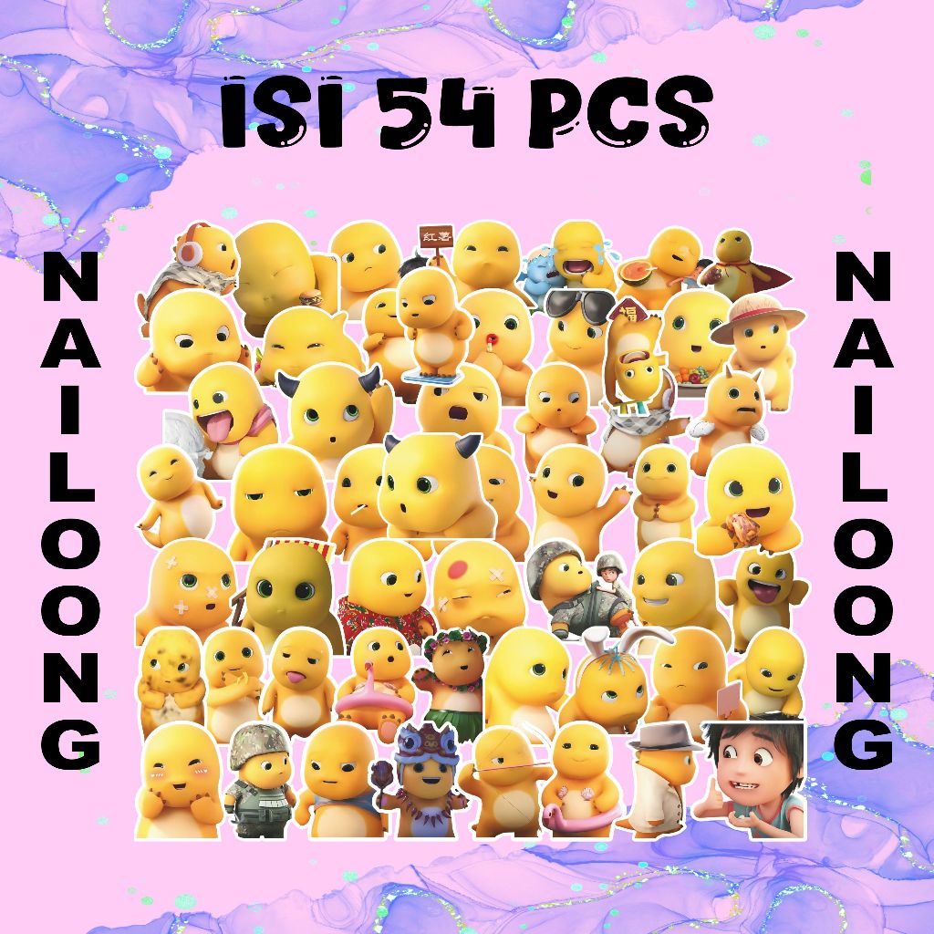 

Sticker Nailoong Dinosaurus Kuning 54 PCS | Bahan Premium, Tahan Air, Potongan Die-Cut Presisi | Hiasan Unik untuk Berbagai Permukaan!