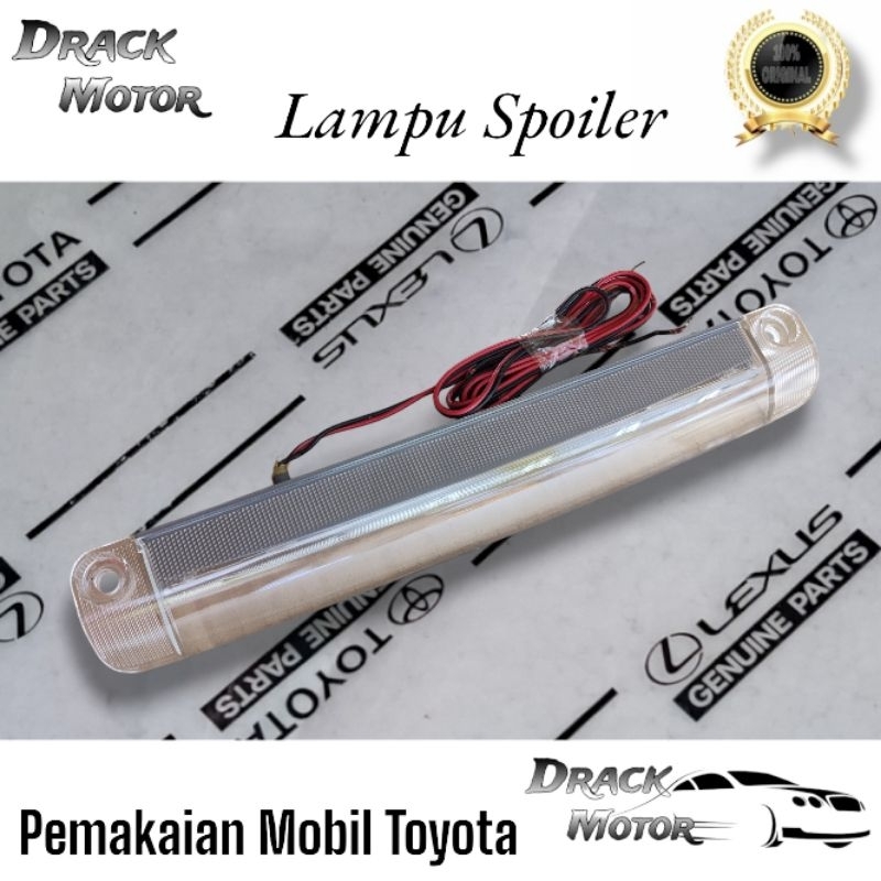Lampu Spoiler Avanza Xenia Sigra Calya Agya Ayla Mobilio Wagon R Yaris // Lampu Spoiler Bagasi Belak