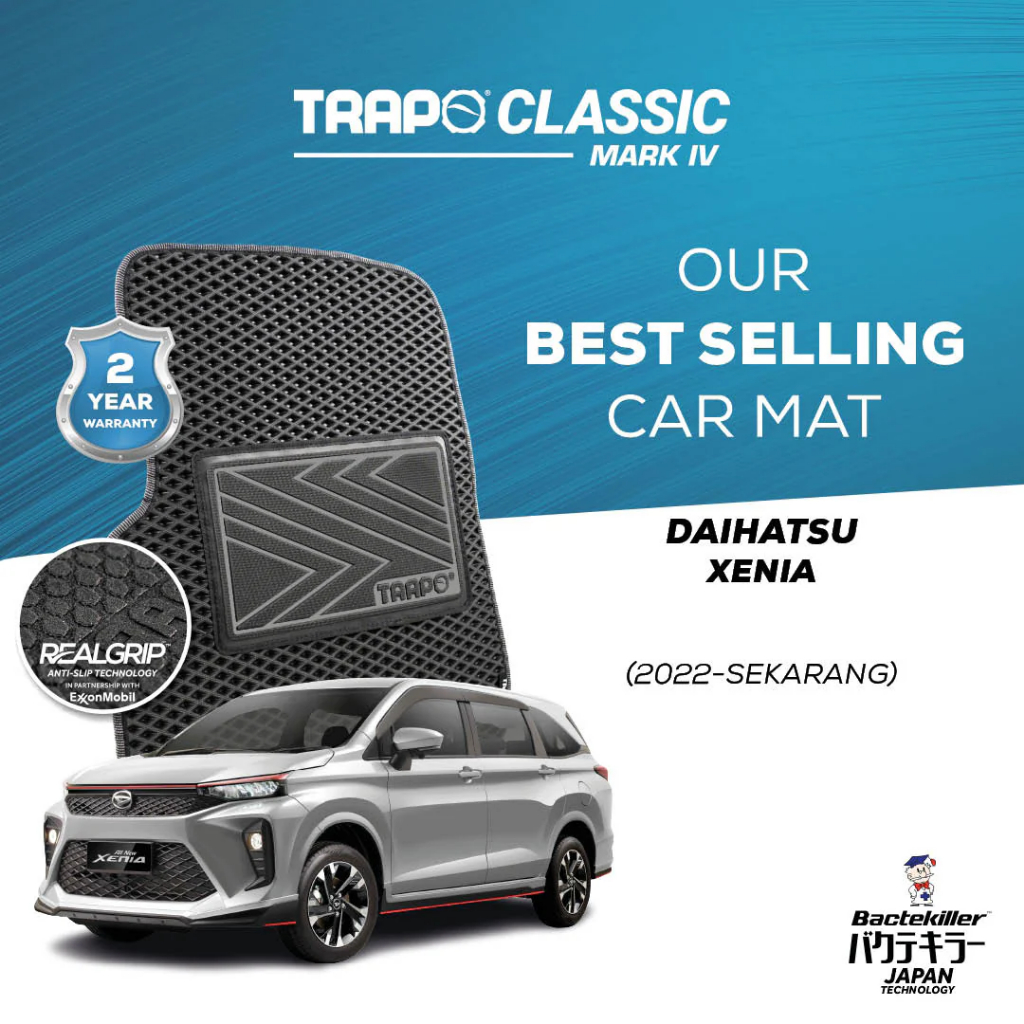 Karpet Mobil Trapo Daihatsu Xenia (2022-Sekarang) Karpet Mobil Xenia Fullset