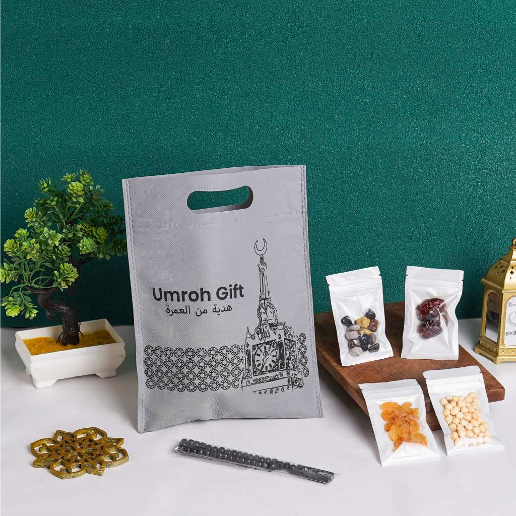 

Paket Oleh-Oleh Umroh Murah Lengkap GREY SERIES 10G
