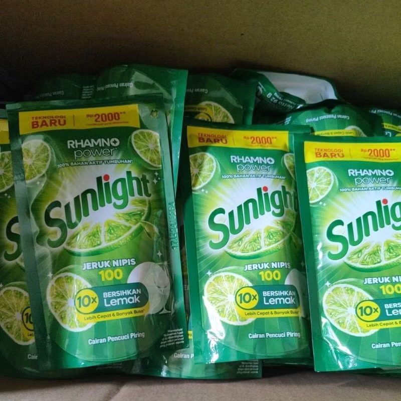 Sunlight 90ml / Sunlight Cuci Piring 90 ml / Sunlight Jeruk Nipis 90ml / Sunlight Cair Cuci Piring /
