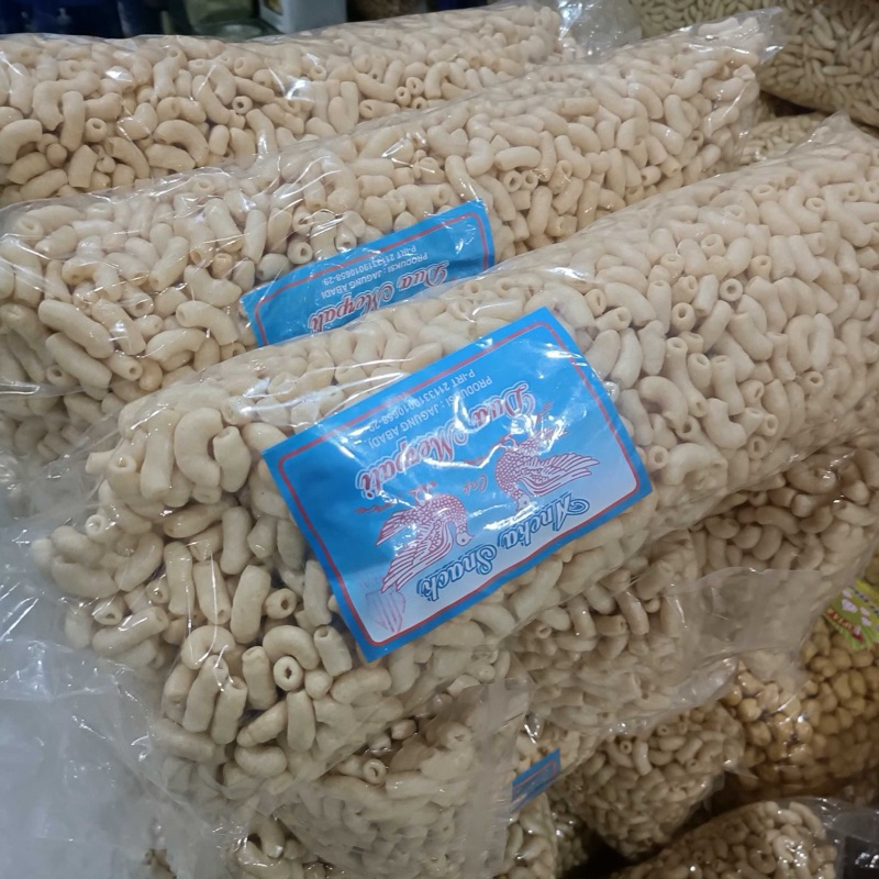 

Snack Jajan cemilan Makaroni Asin Gurih Kiloan