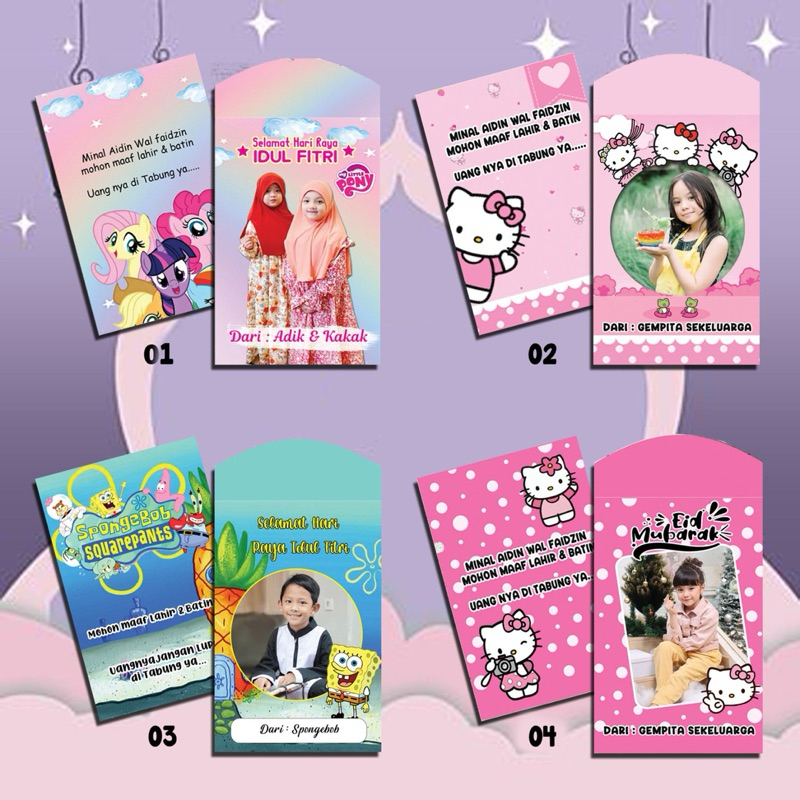 

Amplop Lebaran Motif Anak