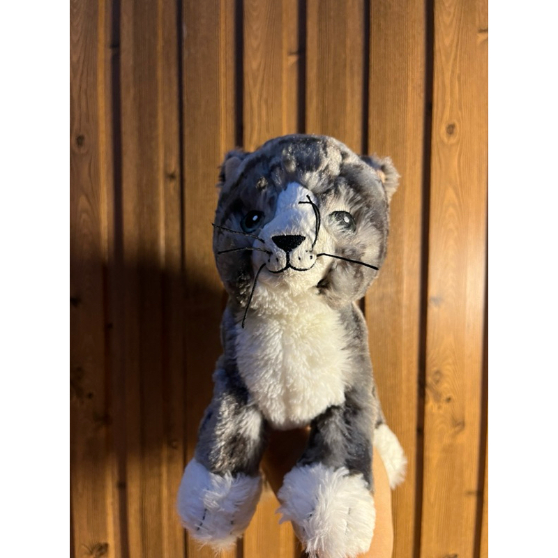 Boneka kado Kucing Abu bulu lembut