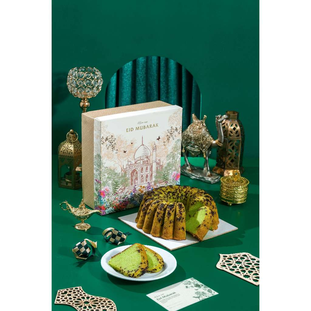 

Istanbul (Kue Bolu Marmer Pandan bertabur Meses Cokelat)
