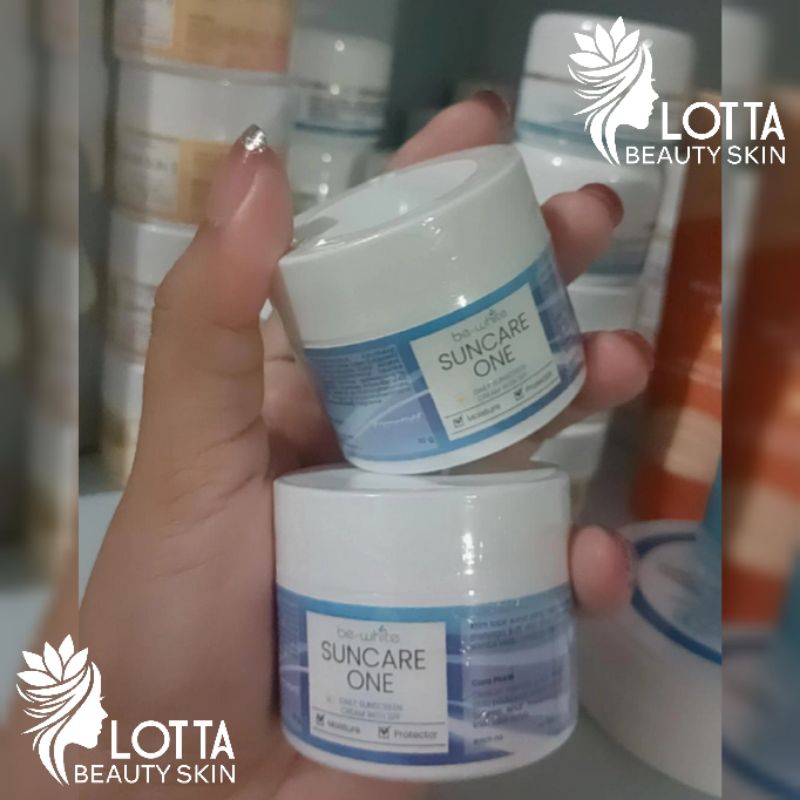 Be-White Suncare One Daily Sunscreen Cream with SPF 15 - Krim Pagi Siang