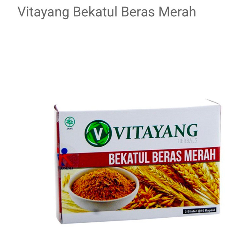 Vitayang Bekatul Beras Merah