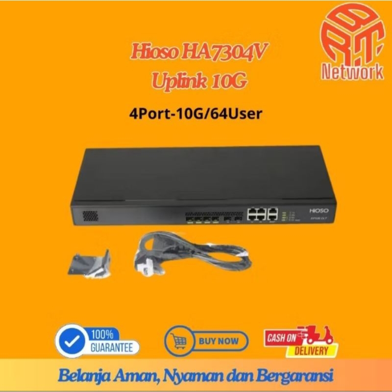 OLT EPON Hioso HA7304V 4 Port Uplink 10G