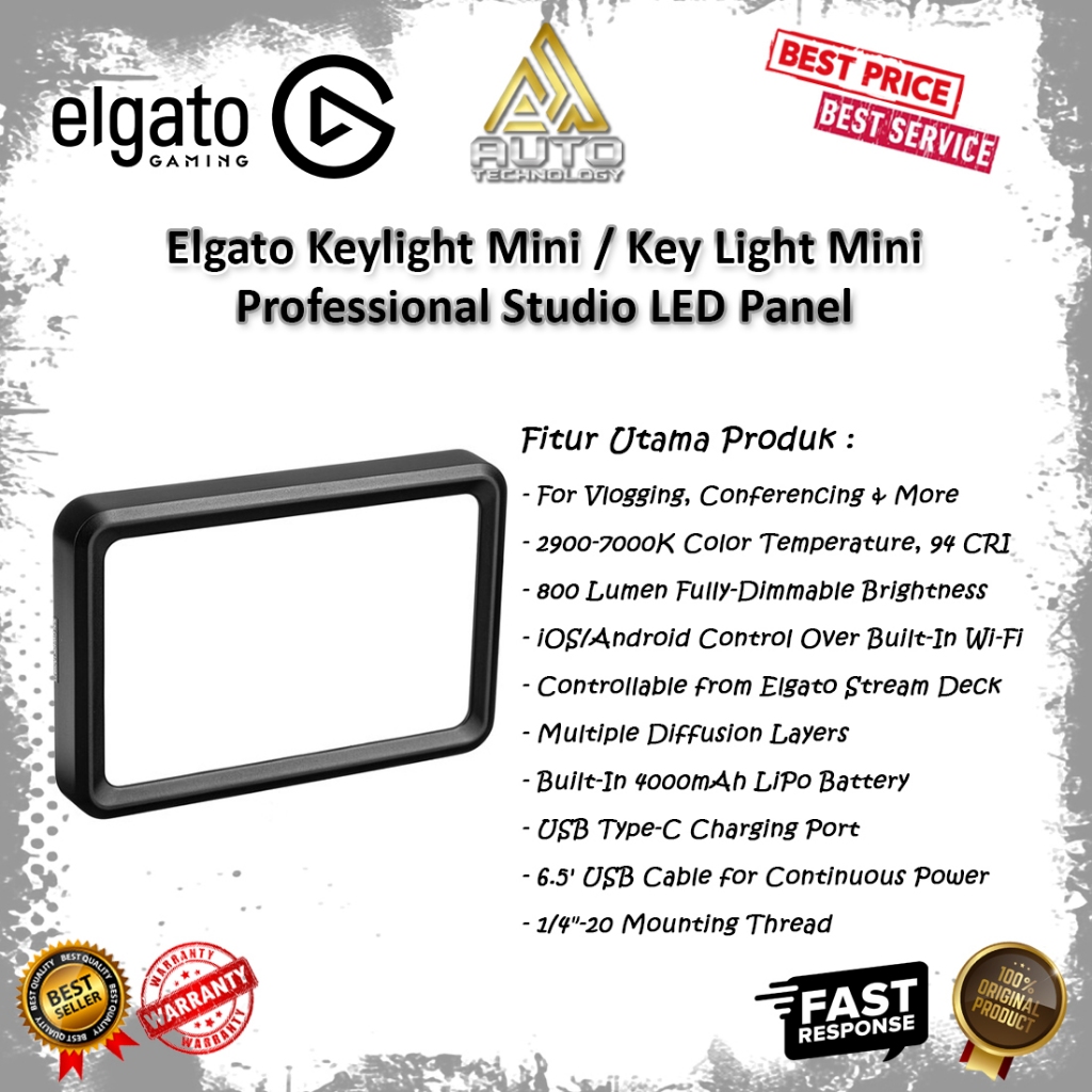 Elgato Keylight Mini / Key Light Mini Professional Studio LED Panel