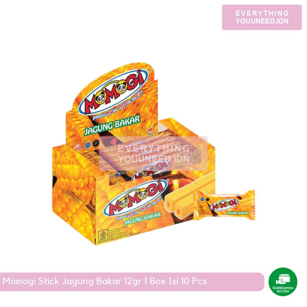 

Momogi Stick Jagung Bakar 12gr 1 Box Isi 10 Pcs