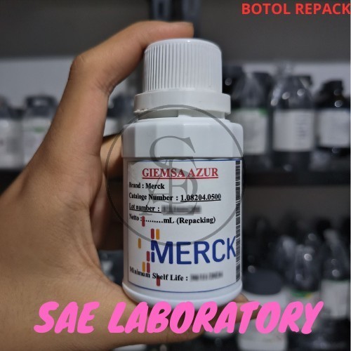 GIEMSA'S AZUR EOSIN METHYLENE BLUE MERCK 1.09204 MERCK 109204 REPACK