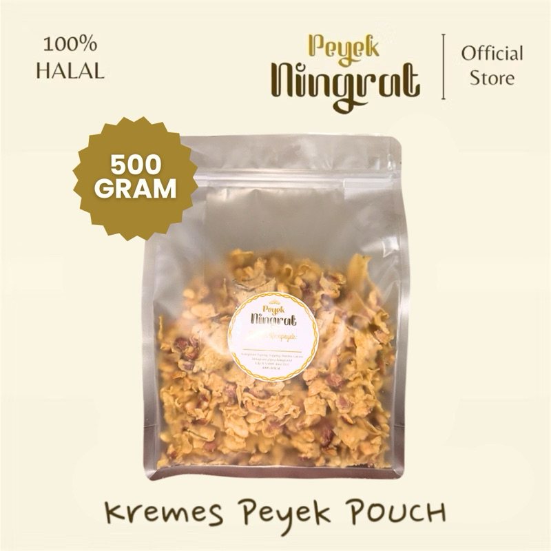 

PEYEK NINGRAT - Kremes Rempeyek POUCH Semua Varian