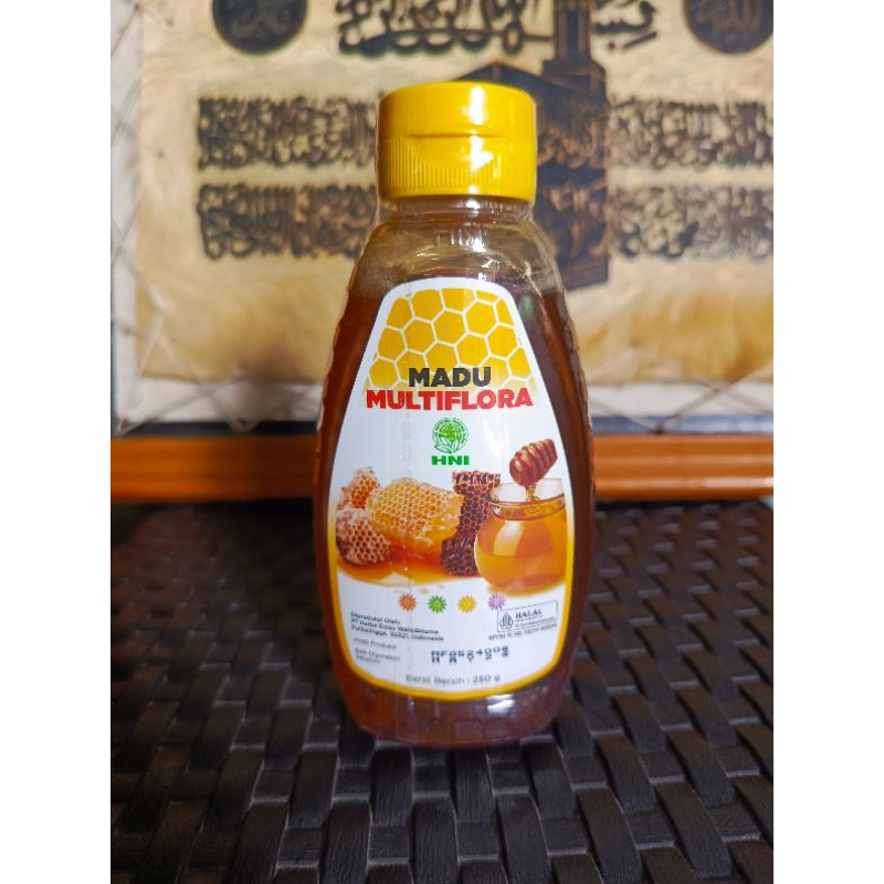 

Madu Multiflora HNI berasal dari madu lebah Apis Mellifera