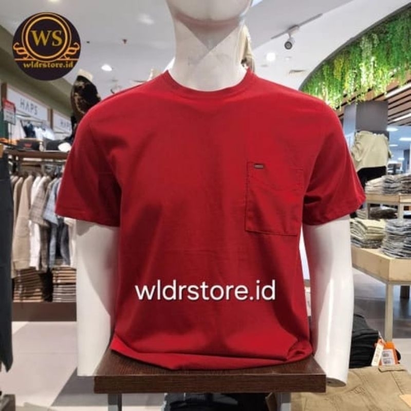 kaos pria brand CARDINAL CASUAL 01954 MAROON