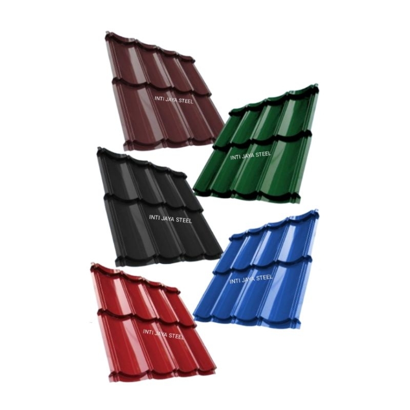 Genteng Metal Warna Glossy