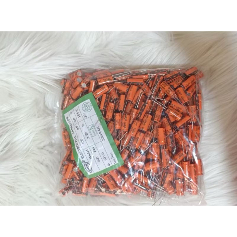 elko kapasitor 100uf 100volt 400 pcs / 100 uf 100v