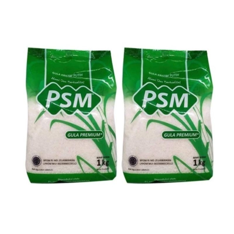 

(promo) Gula Pasir PSM Gula Pasir Putih Premium 1kg