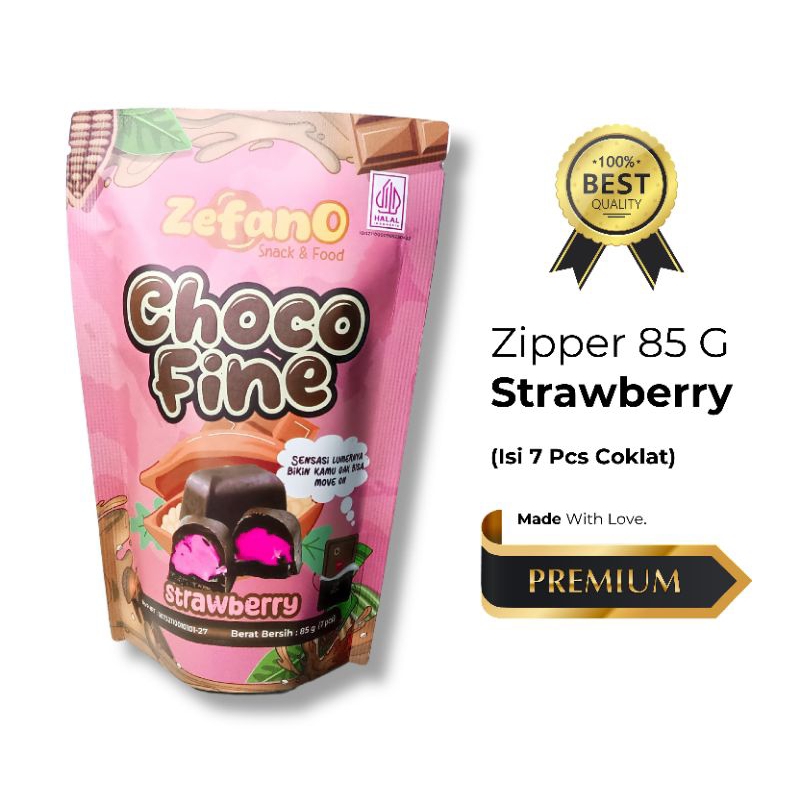

Cokelat Choco Fine Rasa Strawberry 85 gram