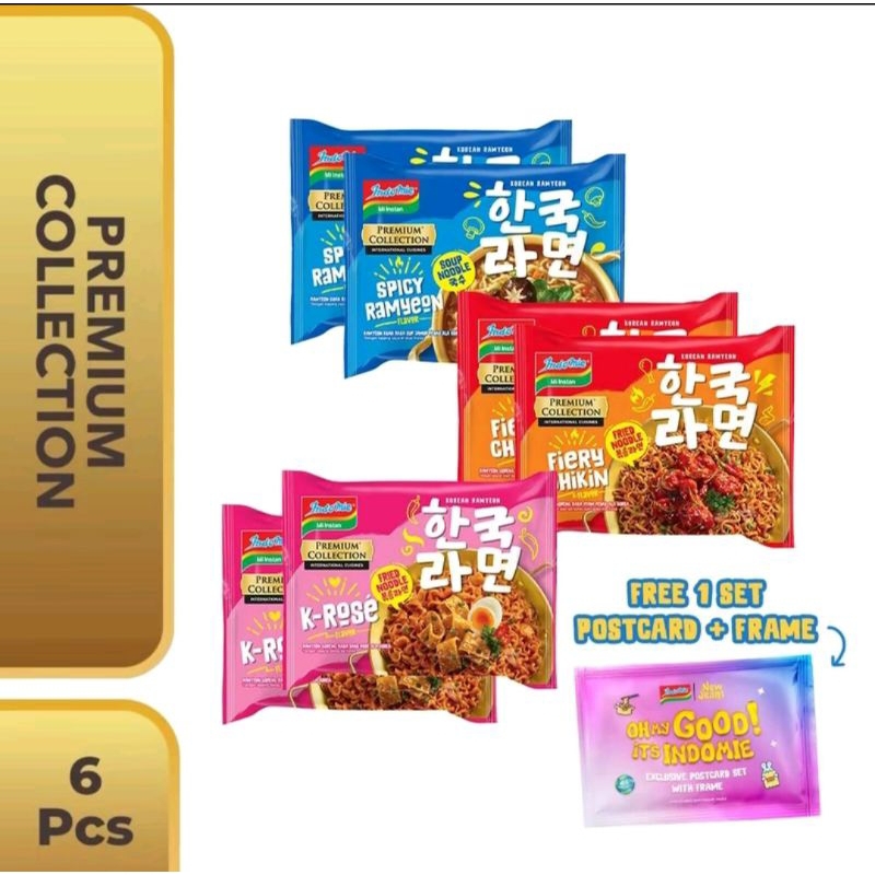 

[READY] INDOMIE × NEW JEANS | FREE 1 SETT POSTCARD & BINGKAI OFFICIAL