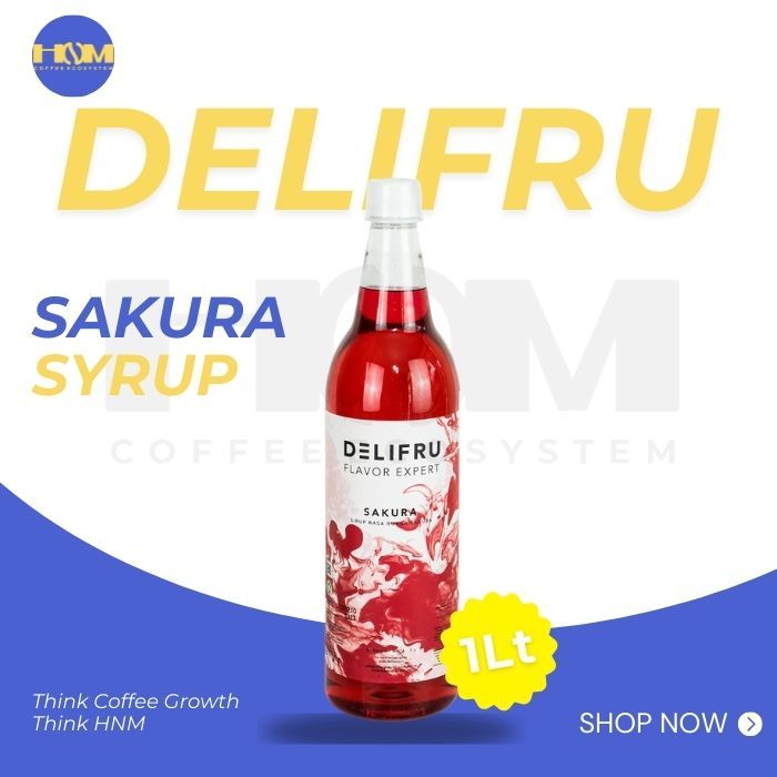 

Sirup Delifru Sakura 1L | Delifru Syrup Sakura 1L