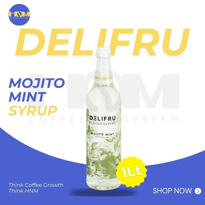 

Sirup Delifru Mojito Mint 1L | Delifru Syrup Mojitio Mint 1L
