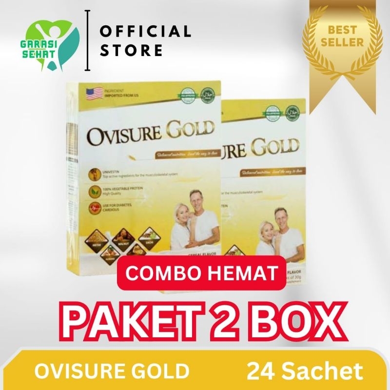 

HEMAT 2 BOX OVISURE GOLD ORIGINAL 100% SUSU UNTUK OBATI TULANG SENDI