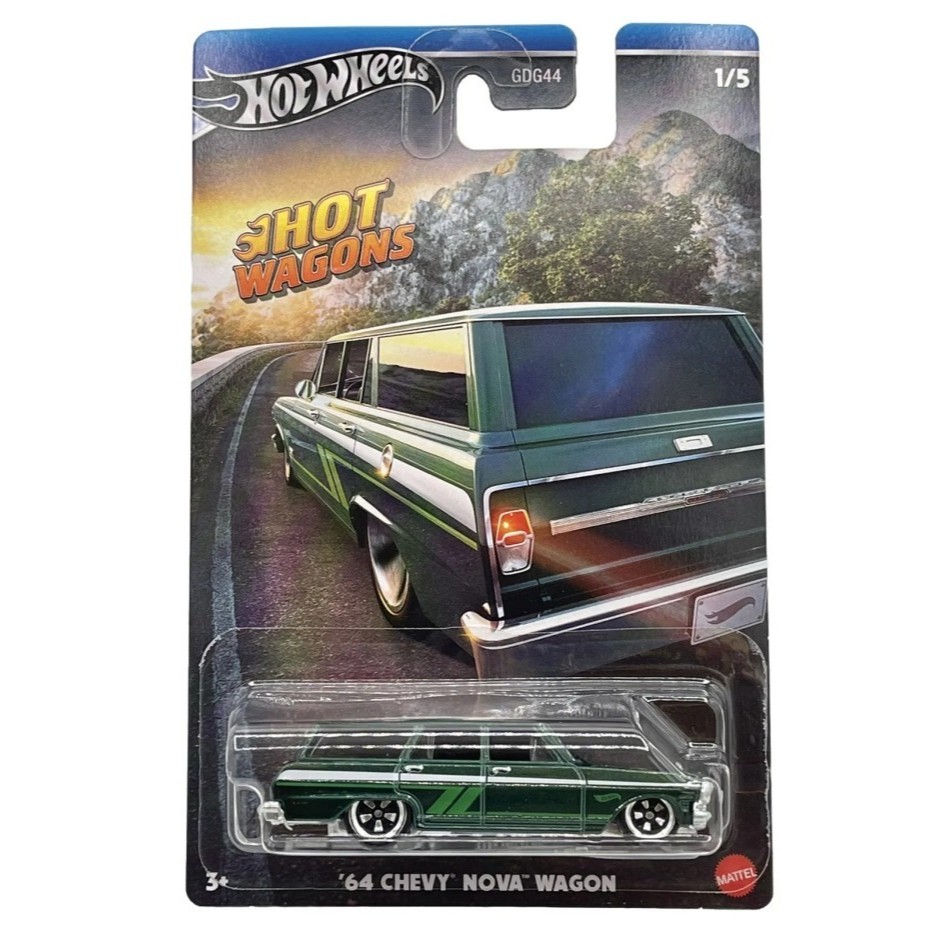 Hot WheelsHot Wagon64 Chevy Nova Wagon