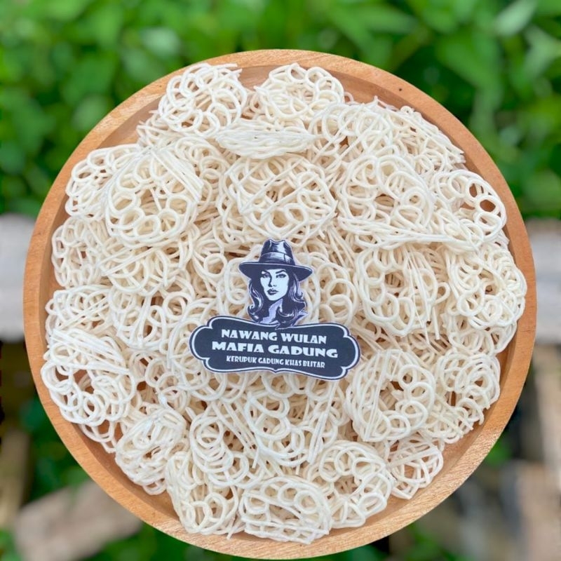 

500GRAM KERUPUK UYEL SEBLAK PUTIH MENTAH