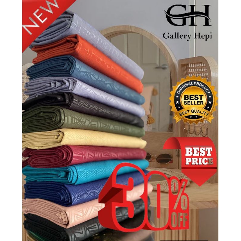 KAIN EMBOS BAHAN KEMEJA JUBAH KOKO KURTA GAMIS CELANA KULOT ROK TUNIK KHIMAR SYARI HOME DRESS KUALIT