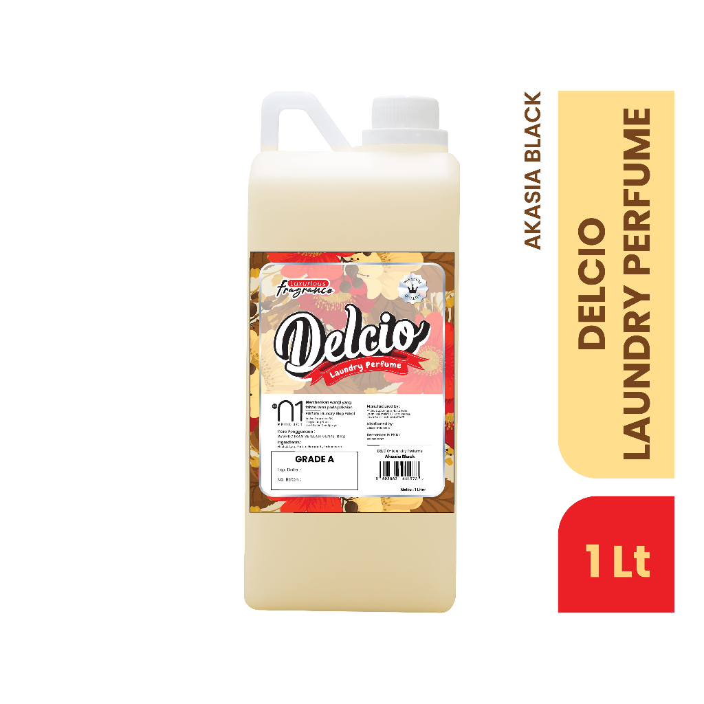 Delcio Parfum Laundry Premium Grade A 1 Liter Pewangi Laundry Tahan Lama