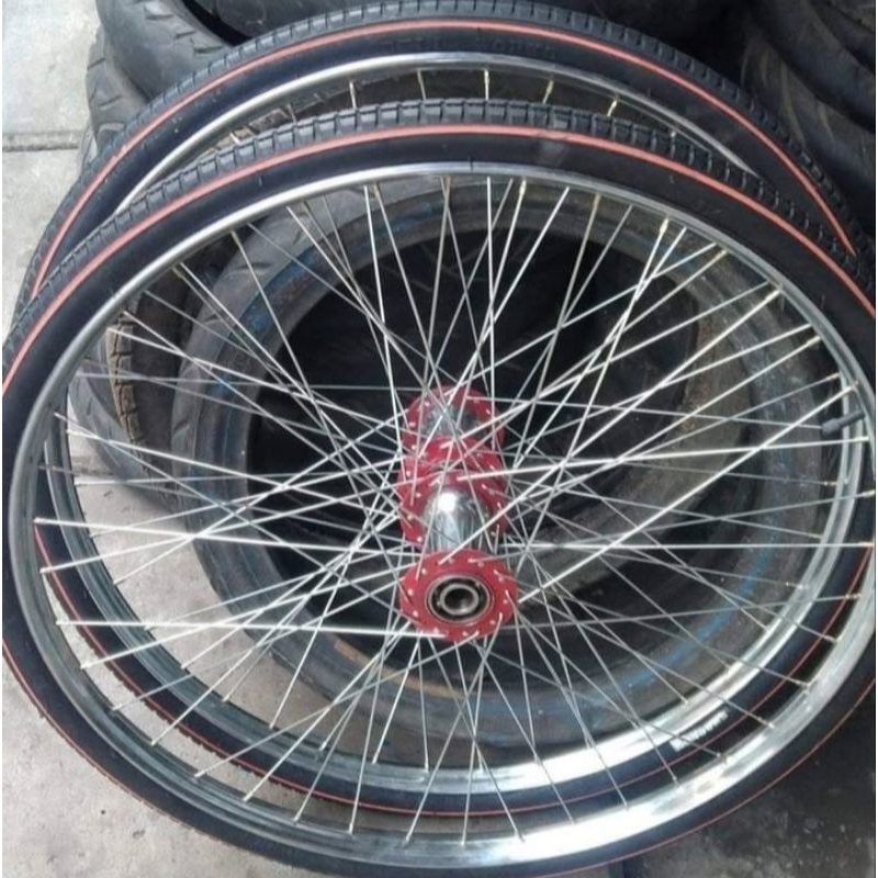 TANPA AS, HANYA RODANYA SAJA, RODA GEROBAK VELG BECAK