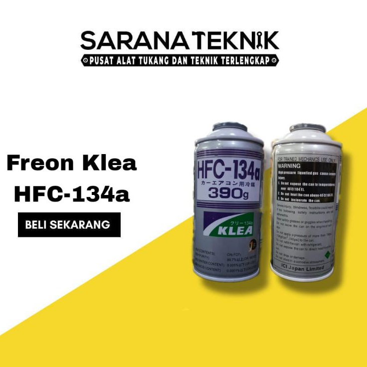 Freon kulkas & AC mobil R134a Original Klea gold / Freon pendingin Ac